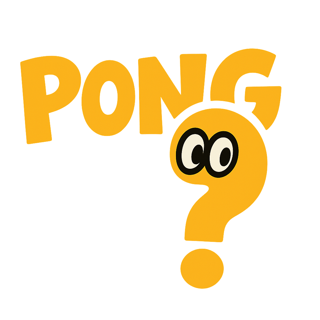 PONG? Logo